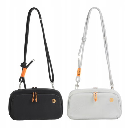 Ulanzi YY08 Gray (B176) - mała torba fotograficzna typu sling, 2L (szara) - szara i czarna wersja kolorystyczna